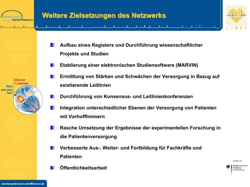 Folie 1 - Kompetenznetz Vorhofflimmern