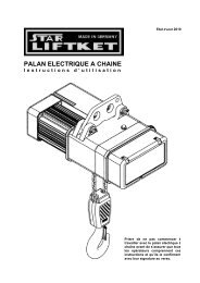 PALAN ELECTRIQUE A CHAINE - liftket.de