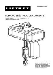 GUINCHO ELÉCTRICO DE CORRENTE - liftket.de