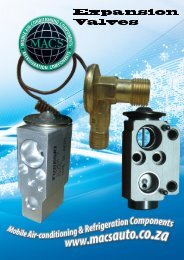 Expansion Valve Catalogue - MACS