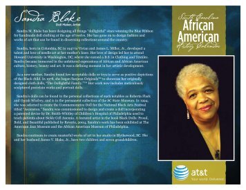 Sandra Blake African American - South Carolina African American ...