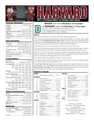 2011-12 Crimson Men's Ice Hockey Game Notes - Dartmouth ...