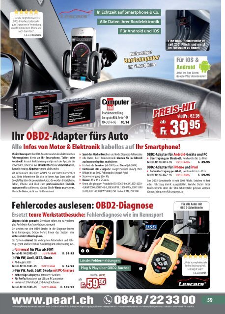 GPS-Warner mit Display +