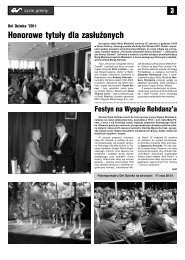 lipiec 2011 - numer gazety 07-11 - Ozimek, UrzÄd Miasta i Gminy