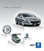 Peugeot 407 tilbehÃ¸r