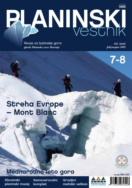 Streha Evrope â€“ Mont Blanc - Planinski Vestnik