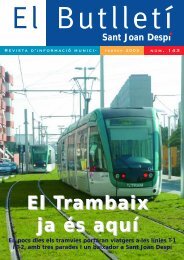 El Trambaix ja Ã©s aquÃ­ - Ajuntament de Sant Joan DespÃ­