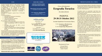 Ecografia Toracica - SIRM