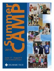 2013 Summer Camp - Delaware Technical Community College