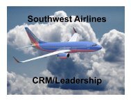 CRM/Leadership Southwest Airlines - signalcharlie