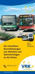 Die schnellsten Busverbindungen von Altenholz und ...