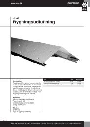 Rygningsudluftning - JUAL