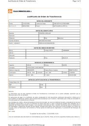 Page 1 of 2 Justificante de Orden de Transferencia 22/02/2008 https ...