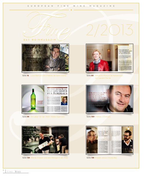 FINE Das Weinmagazin - 02/2013