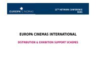 Fatima Djoumer - Europa Cinemas