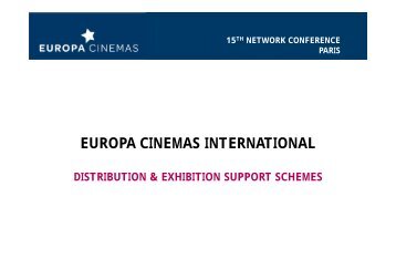 Fatima Djoumer - Europa Cinemas