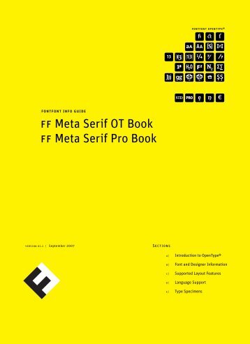 Font Shop International: FF Meta Serif OT Book - Fontblog