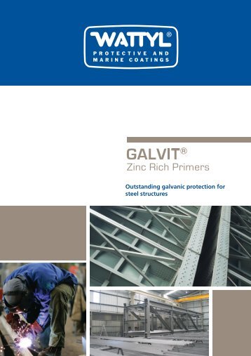 Galvit Zinc Rich Primers Brochure