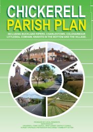 Chickerell Parish Plan - Dorsetforyou.com