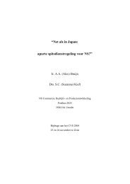 Net als in Japan: Aparte spitsdienstregeling voor NS?