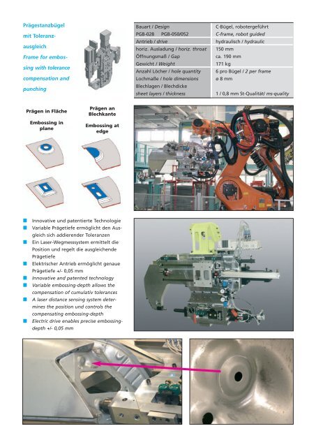 Stanztechnik Prospekt (PDF) - Eckold