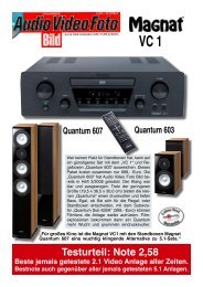 VC1 + Quantum 607 - Magnat