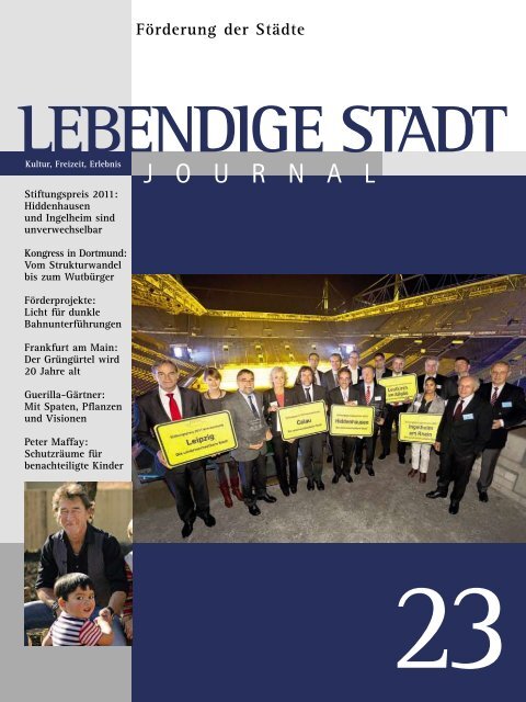 Journal 23 zum downloaden (PDF 3,5 MB - Lebendige Stadt