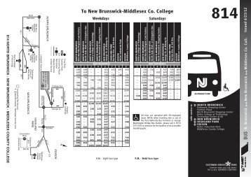 814 - New Jersey Transit