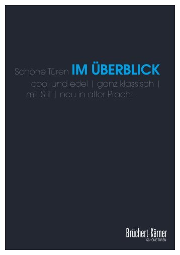 Brüchert & Kärner Türen