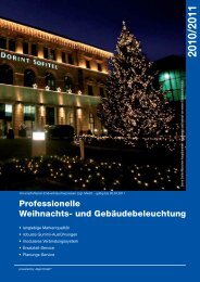 Professionelle Weihnachts- und Gebäudebeleuchtung - Jäger Direkt