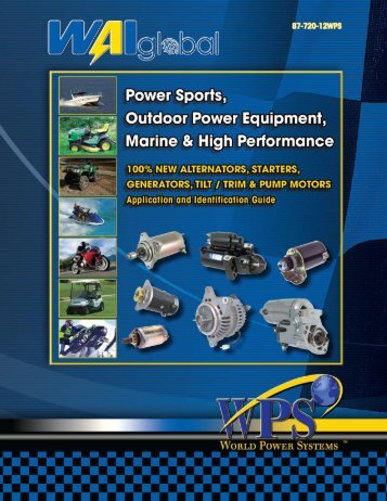 Alternators & Starters