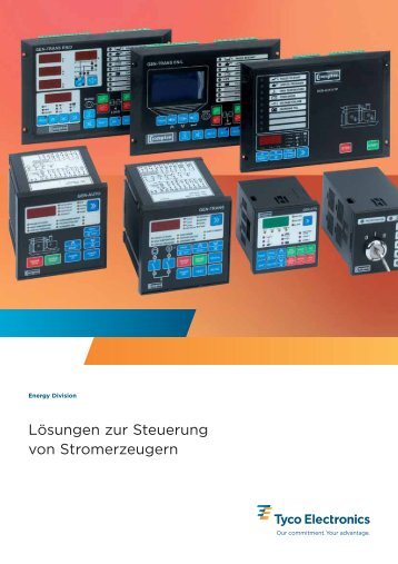 LÃ¶sungen zur Steuerung von Stromerzeugern - Crompton Instruments