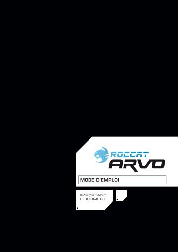 MODE D'EMPLOI - Roccat