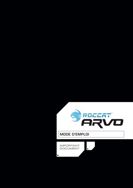 MODE D'EMPLOI - Roccat