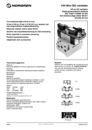 V44 Mini ISO ventielen