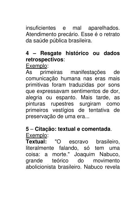 a argumentaÃ§Ã£o - ColÃ©gio Alexander Fleming