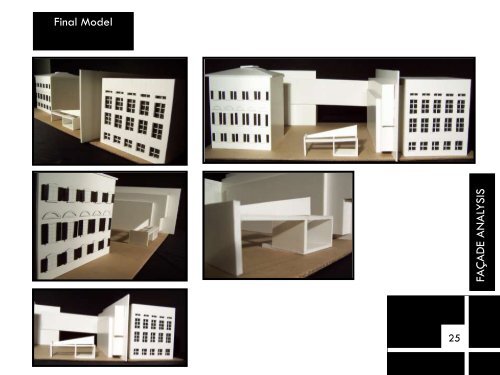 ARCHITECTURAL ANALYSIS OF PRECEDENT