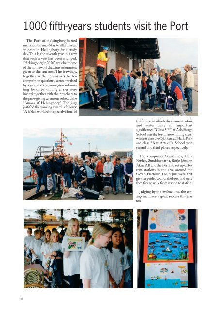 Port of Helsingborg Magazine Summer/Autumn 2002 - Helsingborgs ...