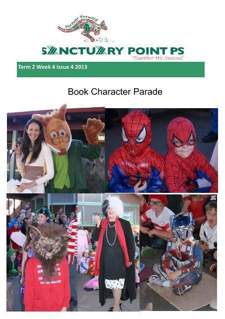 Book Character Parade - Sanctuary Point Public School