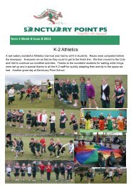 Term 2 Week 8 2013.pdf - Sanctuary Point Public School