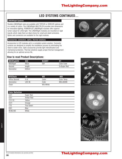 Lamp and Ballast Catalog - The Lighting Company