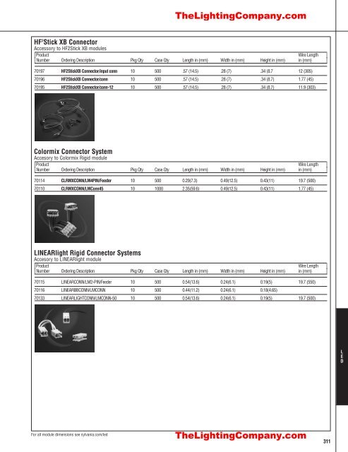 Lamp and Ballast Catalog - The Lighting Company