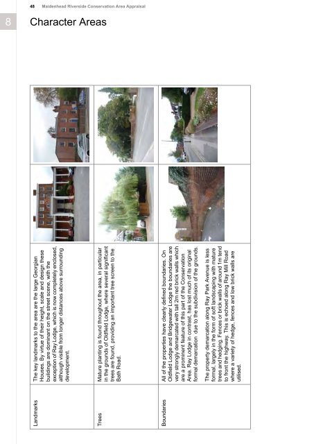 Maidenhead Riverside Conservation Area Appraisal - The Royal ...