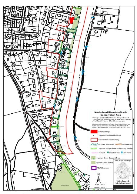 Maidenhead Riverside Conservation Area Appraisal - The Royal ...