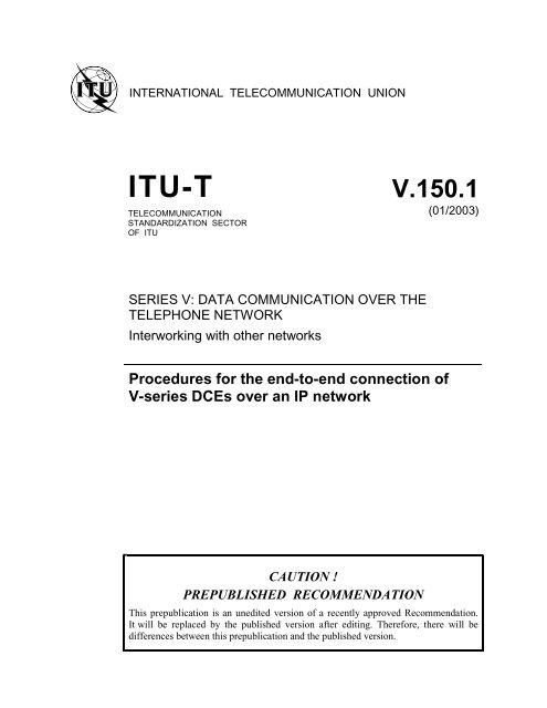 ITU-T V.150.1