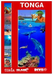 Tonga Brochure - Dive Adventures