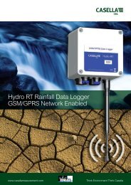 Hydro RT Rainfall Data Logger GSM/GPRS Network Enabled