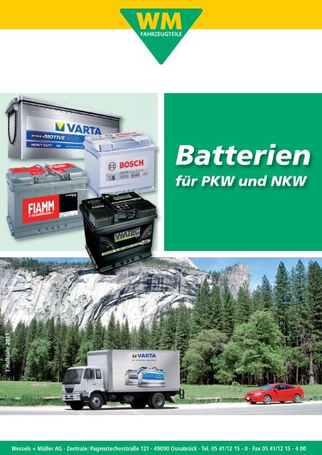 AGM-Batterie, mit geringer selbstentladung, GREEN POWER AGM, T5/T6