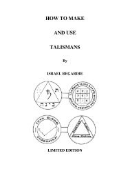 HOW TO MAKE AND USE TALISMANS - Propheticmystic.com