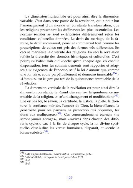 L'histoire du salut et changement de paradigme